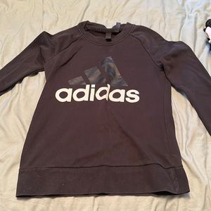 Black adidas sweatshirt - no hood